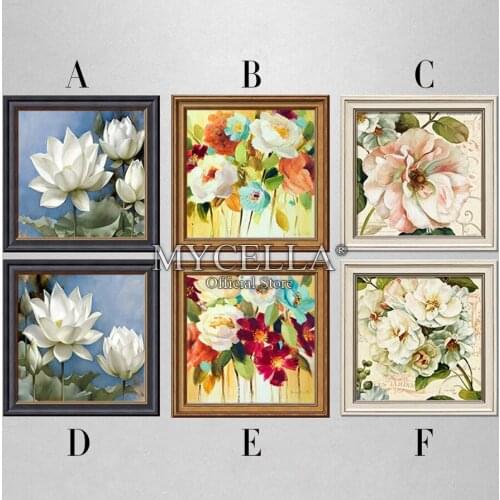 Diamond Embroidery 5D Diy Diamond Painting Cross Stitch Sets Purple Beautiful Flowers Diamond Mosaic Rhinestones Home Decor