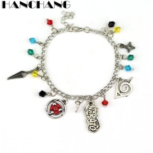 Women DIY Anime Jewelry Bracelets&Bangles Hand Bracelet Chain Wristband Accessories Best Friend Gift