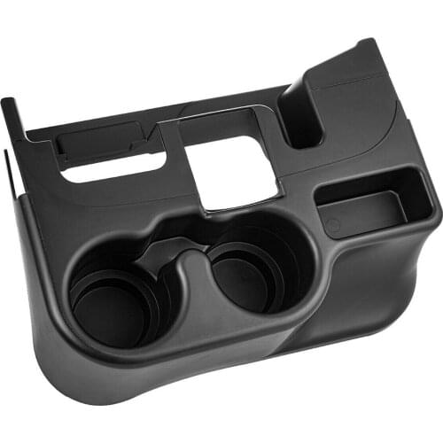 New Car Interior Drinks Holders Center Console Cup Holder Attachment Black for Dodge Ram 1500 2500 3500 2003-2012 Pickup Truck