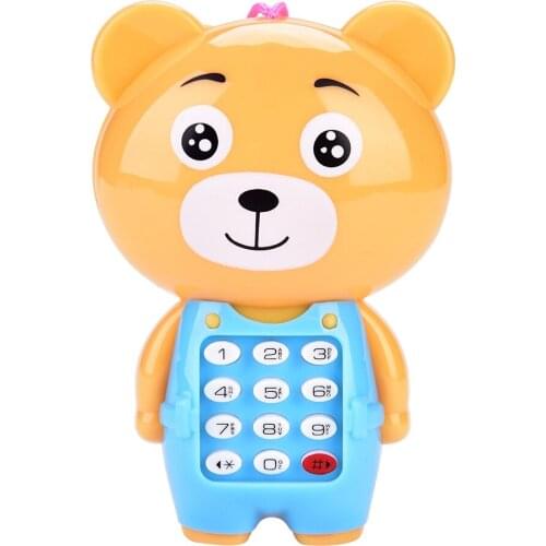 ChildrenS Cute Animal Musical Multifunctional Cell Phone Hanging Bed Bell Baby Tiger