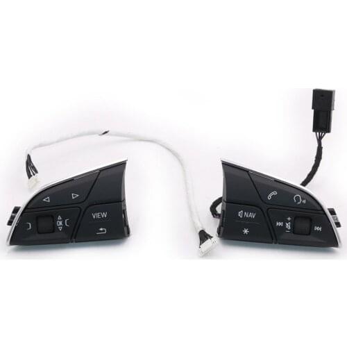 For Audi A4 B9 AVANT ALLROAD NEW Q5 MFL multi function Steering wheel LCD buttons swith