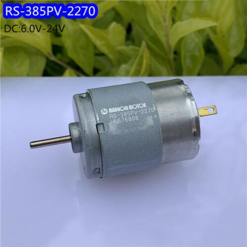 MABUCHI RS-385PH-2270 Motor Carbon Brush DC 12V 18V 24V 15000RPM High Speed Engine