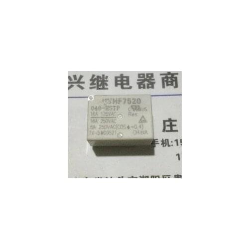 HF7520 048-HSTP 48dcv 16a 4pin 2pcs