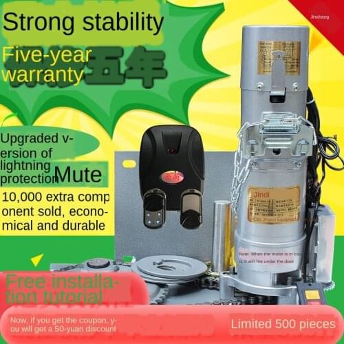 Customized Jinshang rolling gate motor automatic rolling shutter full set of accessories electric garage door motor