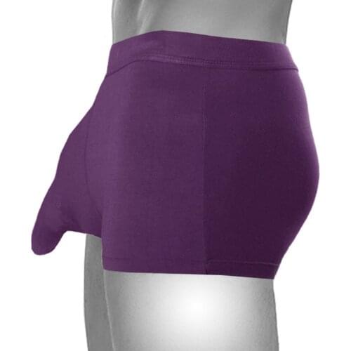 Hot Sexy Mens Elephant Bulge Briefs Fibre Underwear Pouch Lingerie Underpants Shorts Novel Style Charming Men Briefs Gay 010KM