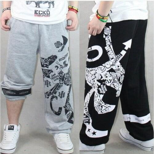 Men Women Casual Harem Baggy Hip Hop Dance Sport Sweat Pants Slack Trousers New 2021
