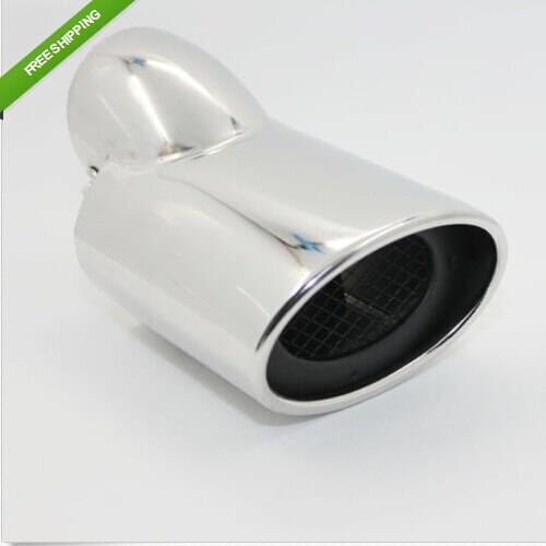 Stainless Steel Chome Exhaust Muffler Tip Pipe Fit for Honda Civic 2013