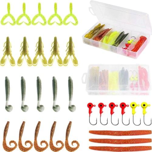 PLUSINNO Fishing Lures Baits Tackle including Crankbaits, Spinnerbaits, , Topwater Lures, Tackle Box and More Fishing Gear