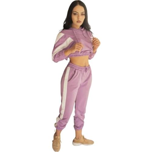 Womens 2 Piece Sets Sportswear 2021 New Casual Sport Suit Lounge Wear Tracksuit Zipper Tracksuit Women Tracksuit Two Piece Set