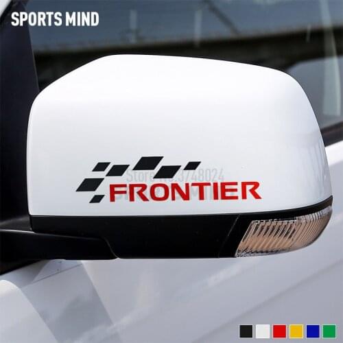 5 Pairs Customizable Car-Styling JDM Car Sticker Decal For Nissan Frontier Navara D40 D22 4X4 Offroad Auto Accessories