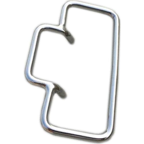 10.5cm Weightlifting Belt Buckle Stainless Steel Quick Buckle Belt Waistband Body-building Belt 5 Pieces Per Pack