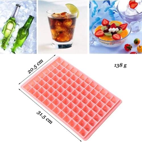 96 Grids DIY Small Ice Cube Mold Square Shape Plastic Ice Tray Fruit Ice Cube Maker Bar Tools Kitchen Accessories