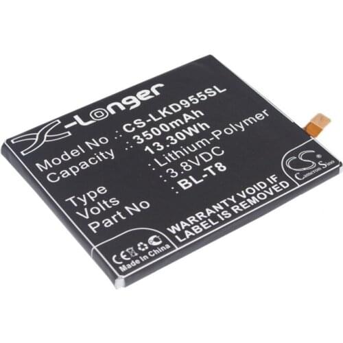 2021 Battery For LG BL-T8 Chameleon,D950,D955,D958,D959,F340,G Flex,KS1301,LGL23,LS995 3500mAh / 13.30Wh