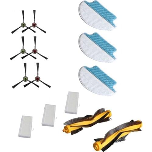 14Pcs Vacuum Cleaner Parts Accessories Vacuum Cleaner for Ecovacs Deebot R95 R96 R97 DR95-KTA Home Garden Tool Supplies