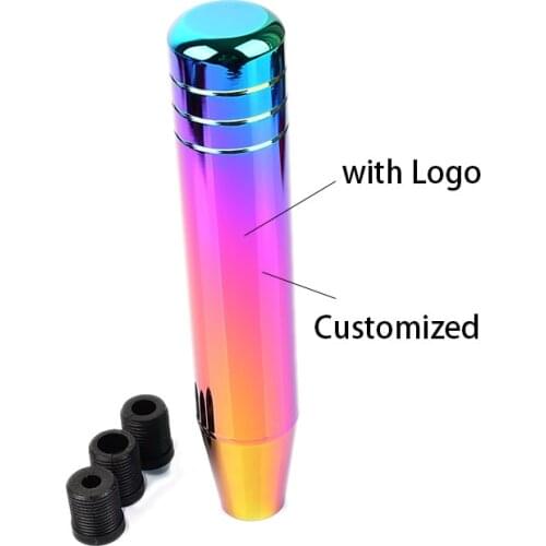 Car Racing Styling Aluminum Gear Shift Knob Manual Transmission Shifter Lever Knob Gear 18CM