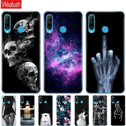 Mobile Phone Bag Case For Huawei P30 Pro Case Silicon TPU Phone Back Cover On Huawei P30 Pro VOG-L29 ELE-L29 P 30 Lite Case