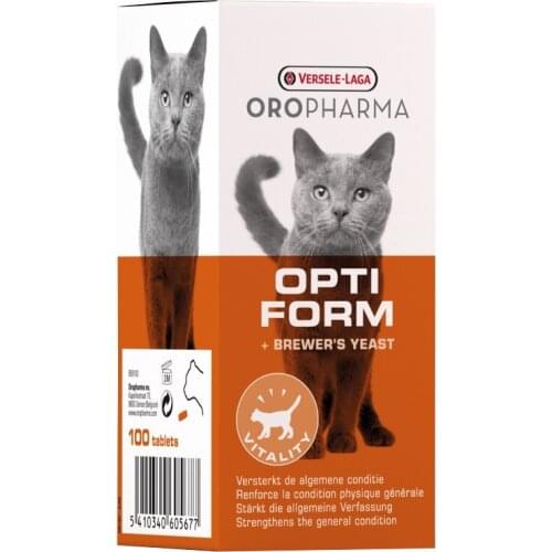 For cats Complementary Yeast Tablets-Opti Form
