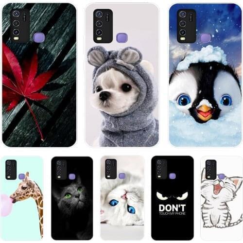 For Vivo Y50 Case 2020 NEW Fashion Cute Soft TPU Silicone Back Cover For Vivo Y50 Y30 Fundas for VivoY50 Y 50 Phone Cases Y 30