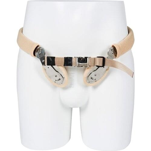 Bilateral left and right hernia hernia and hernia bracket hernia band in adult inguinal hernia of middle-aged and old people