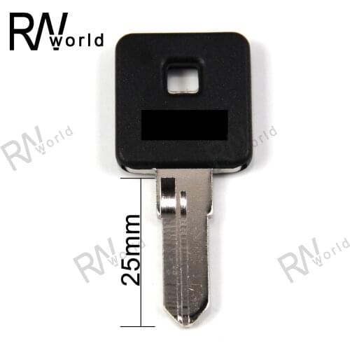 1/2/5/10 PCS 25mm Motor Bike Embryo Uncut Blade Blank Keys For HARLEY DAVIDSON SPORTSTER 883 1200 Motorcyclce Replacement Part