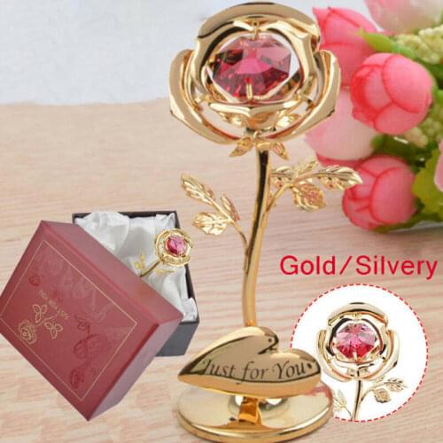 Creative Gifts Diamond Roses Valentines Day Gifts Simulation Flowers Eternal Flowers Girlfriends Birthday Gifts Wedding Decorat
