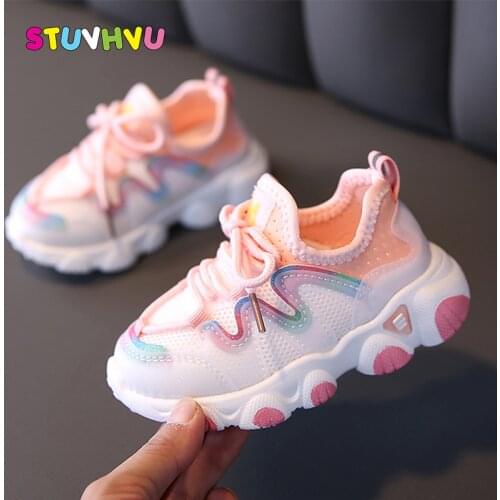 Toddler Girl Sneakers School Running Shoes Lightweight Soft Sole Kids Casual Sports Shoes Spring and Autumn New Boys Sneakers