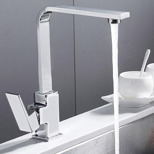 Kitchen Faucet 360 Degree Rotating Hot and Cold Water Faucet Single Lever Kitchen Faucet Kitchen Sink Faucet