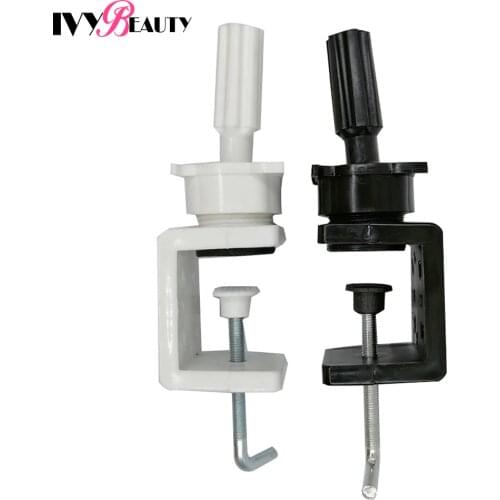 Metal Mannequin Wig Clamp Stand Holder for Canvas Block Head Mannequin Manikin Training Practice Head Wig Display Hair Styling