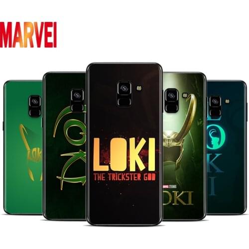 Fashion Marvel Loki Cool Soft TPU For Samsung Galaxy A8 A9 A7 A750 A6 A5 A3 A6S A8S Star Plus 2016 2017 2018 Black Phone Case