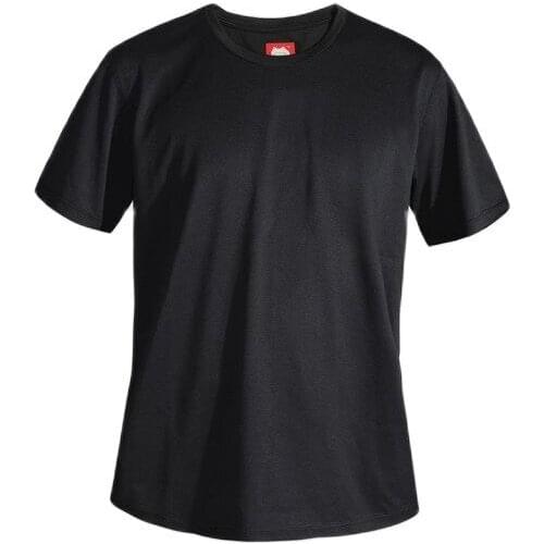 2 Pieces Crew Neck Short Sleeve T-shirt Mens Training Top Quick Drying Fabrics