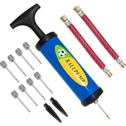 Inflator Ball Pump Needles Valve Adapter Set for Basketball Football Balloons Volleyball and Rugby