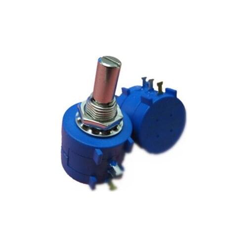 New 10pcs 3590S-2-203L 3590S 20K ohm Precision Multiturn Potentiometer 10 Ring Adjustable Resistor