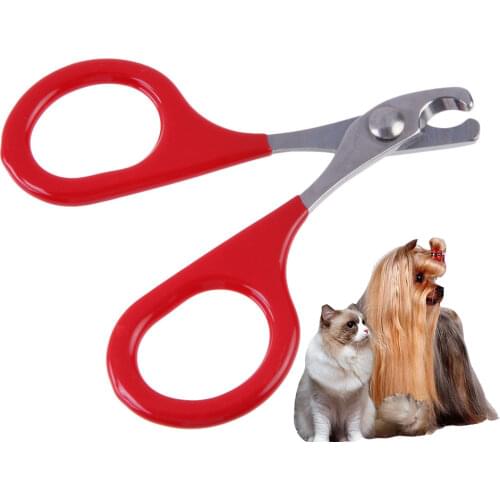 Stainless Steel Cat Dogs Nail Clippers Pet Cut Nail Scissors Nailclippers Pet Nail Claw Grooming Scissors Cutter