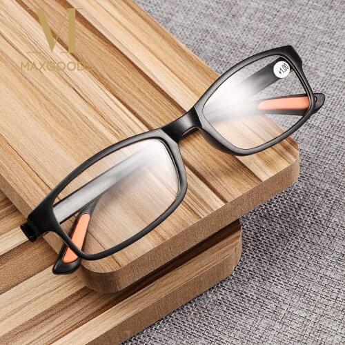 New Men Women Ultra-light Fashion Reading Glasses Resin Anti-skidding Eyeglasses Presbyopic +1.0~+4.0 Jewelry Accessories