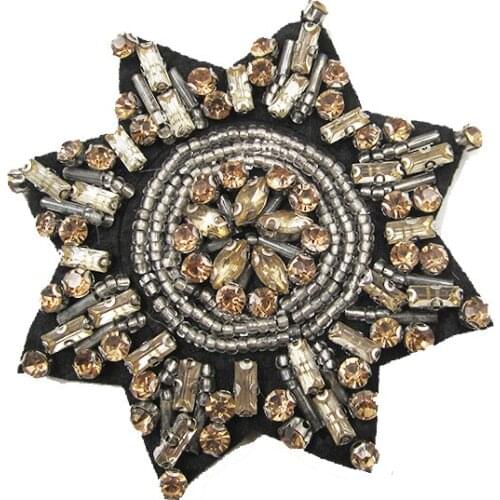 Fine fashion embroidery with diamond, magic stickers, clothing accessories, hat, suitcase, decoration, clothing patches can be c