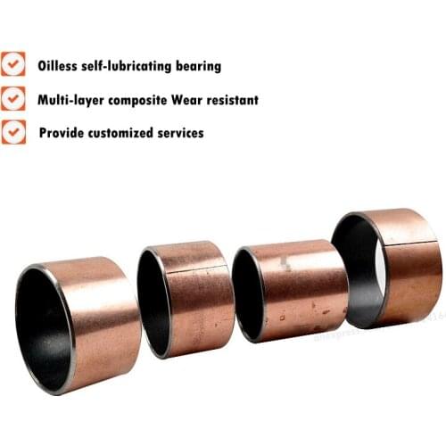 SF-1 9020 9025 9030 9035 9040 9045 9050 9055 SF1 SF1- SF Self Lubricating Composite Bearing Bushing Sleeve Oil free Sliding