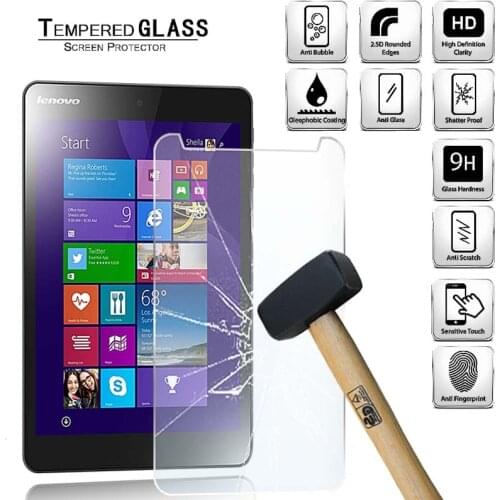 Tablet Tempered Glass Screen Protector Cover for Lenovo Miix 3 Tablet 7.85 Inch Anti-Screen Breakage HD Tempered Film