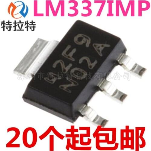 10pcs/lot LM337IMP SOT-223 LM337 SOT223 LM337IMPX New Original