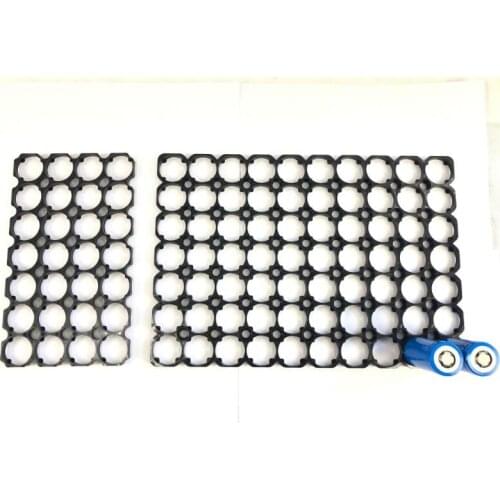 20pcs/lot MasterFire 7*10 32650 Lithium Battery Holder Bracket Cell Safety Anti Vibration Plastic Brackets For 32650 Batteries