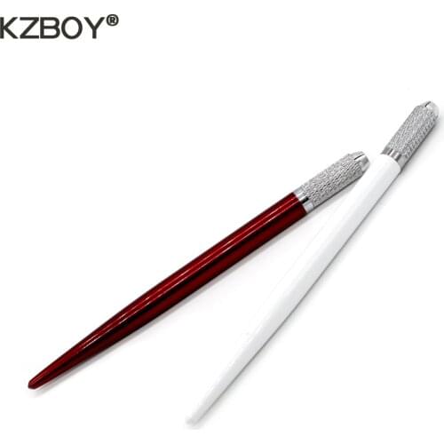 KZBOY 20 PCS Disposable New Microblading Manual Eyebrow Tattoo Pen Microblading Tools for Eyebrow Permanent Makeup