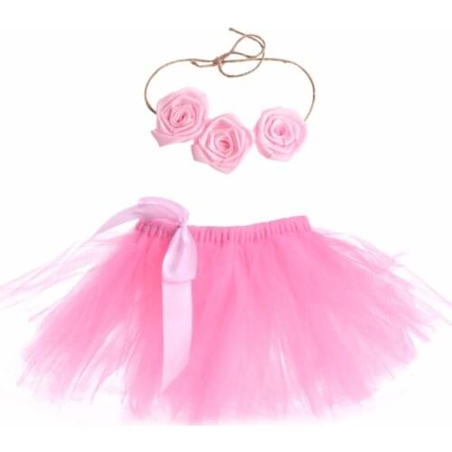 Girls Like Beautiful New Lovely Newborn Baby Toddler Girls Hairband Tutu Skirt Photo Prop Costume Outfit