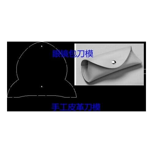 Designer leather craft glass bag case template die cutting knife mould diy hand machine punch tool