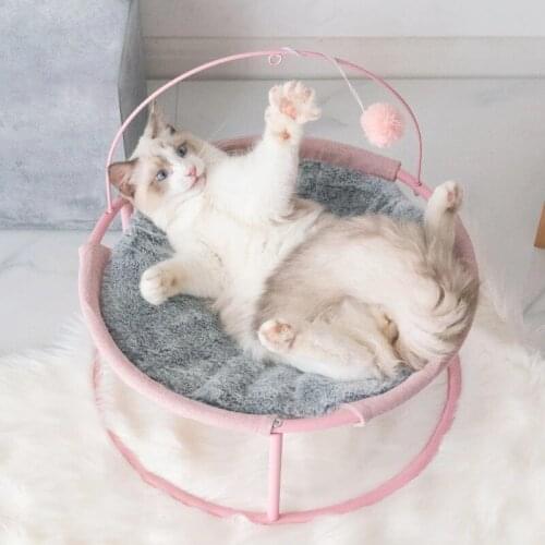 SHUANGMAO Cat Bed House Pet Small Cats Hammock Beds Mat for Kitten Window Lounger Indoor Nest Kennel Sleeping Puppy Cushion