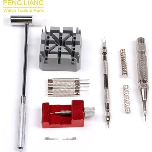 Watch Repair Tools, Spring Bar Tool, Watch Band Bracelet Pin Remover Kit 14PCS