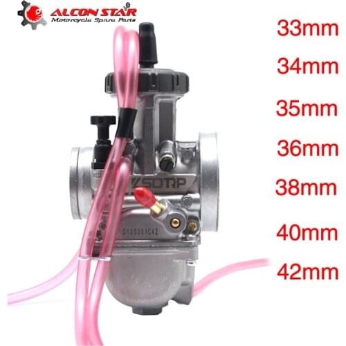 Alconstar-33 34 35 36 38 40 42mm Air Striker Motorcycle PWK Carburetor Carburedor ATV UTV Cafe Racer Off Road 4T Engine Racing