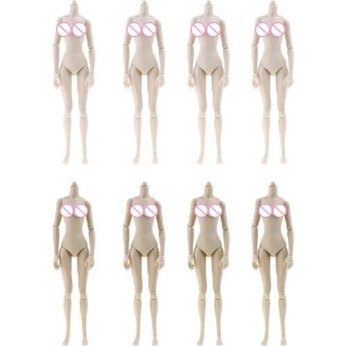 1/12 Scale Half-encapsulated Joint Female Body Action Figure 12.5cm