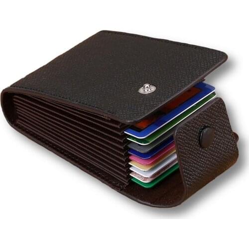 Men Credit Card Holder Leather Purse for Cards Case Wallet for Credit ID Bank Card Holder Women Cardholder and Coins