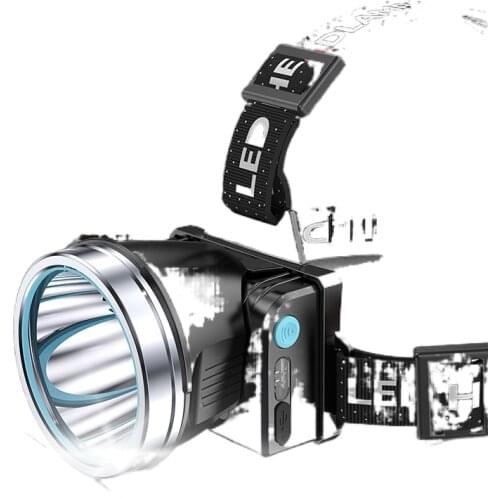 P120 headlight glare night fishing fishing head mounted inductive charging bright xenon lamp dedicated