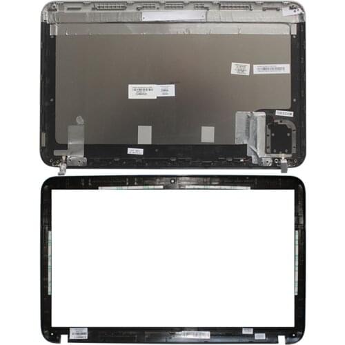NEW LCD back silver cover/LCD front bezel For HP Pavilion DV6 DV6-6000 665288-001 640417-001 A and B shell