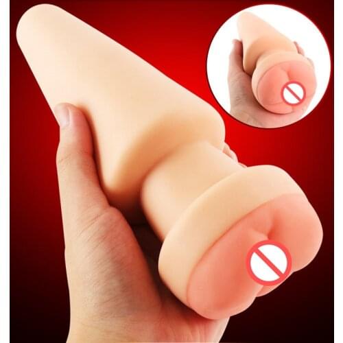 Sex Toy For Men Women Super Soft Anal Plug Dildo Anal Channel Pocket Pussy Masturbation Cup Butt Plug Adults Masturbator Product